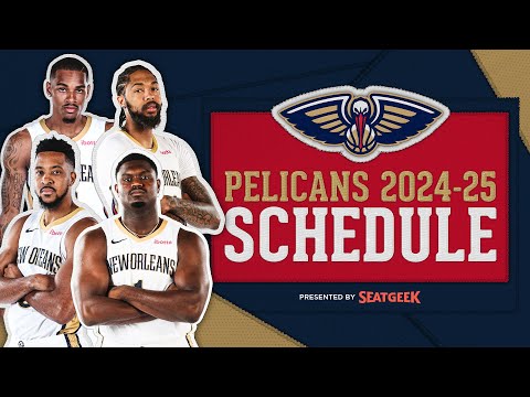 New Orleans Pelicans 2024‑25 NBA Schedule Release Video