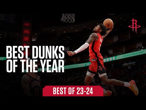 23-24 Best Dunks of the Year | Houston Rockets