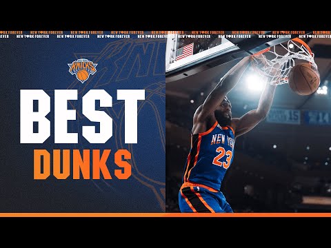 Best Dunks of the 2023-2024 Season | New York Knicks