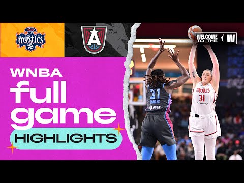 Washington Mystics vs. Atlanta Dream | FULL GAME HIGHLIGHTS | September 13, 2024