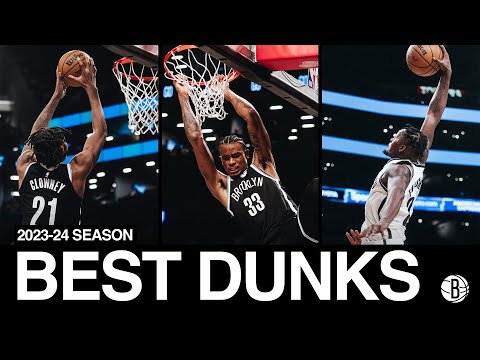 Brooklyn Nets Best Dunks Of The 2023-24 Season | NBA Dunk Week